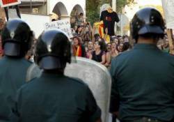 Reforços policials per reprimir la revolta en contra de les polítiques del govern balear