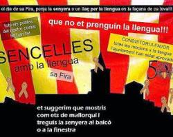 LOCB de Sencelles convida a treure la senyera per la Fira