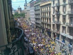 Manifestació de Barcelona