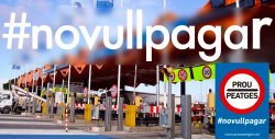 Massiva participació en el 1r #novullpagar popular