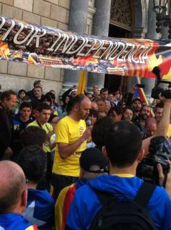 Centenars d'independentistes van demanar la independència dissabte a Barcelona