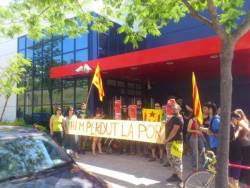 Concentració de solidaritat amb en Juanma de La &#8234;Garriga&#8236; a &#8234;la comissaria de Granollers&#8236; &#8234;