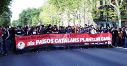 Bloc de l'Esquerra Independentista a la manifestació de Barcelona