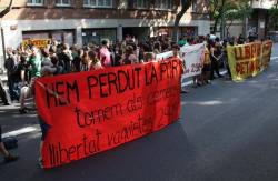 Concentració de suport als detinguts del 29-M / Arxiu