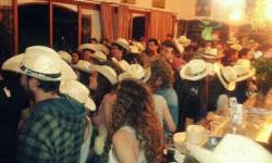 Bar del Teleclub durant la glosada