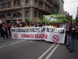 A Barcelona s'han manifestat 150.000 persones, segons els sindicats