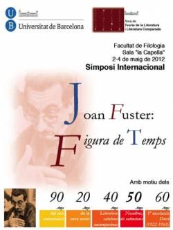 Simposi Internacional sobre Joan Fuster a la UB