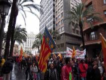 Manifestació del 25 d'abril a València