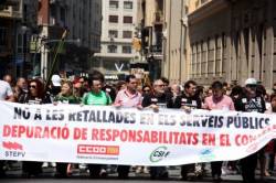 Manifestació aquest migdia a València