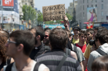 Protesta a Barcelona