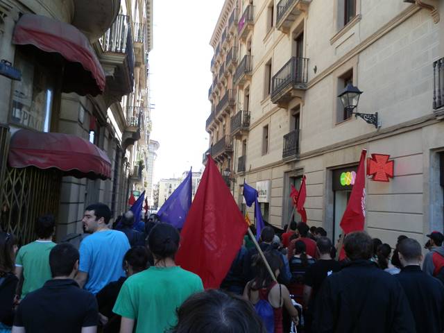 Manifestació 1 de Maig Barcelona