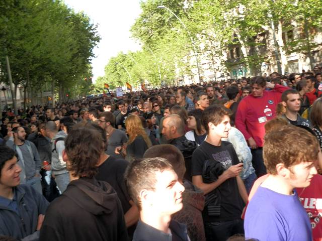 Manifestació 1 de Maig Barcelona