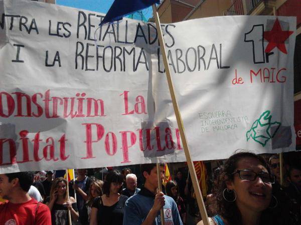 Manifestació a Palma