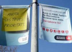 Piulades davant el "suposat procés participatiu" del PAM a Barcelona