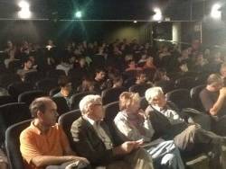 La sala del Cinema de la UAB es va omplir en l'acte central de la candidatura