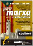 Programa dels actes de l'inici de la Marxa a Lleida