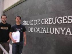 La CUP ha presentat una queixa formal davant del Síndic de Greuges de Catalunya