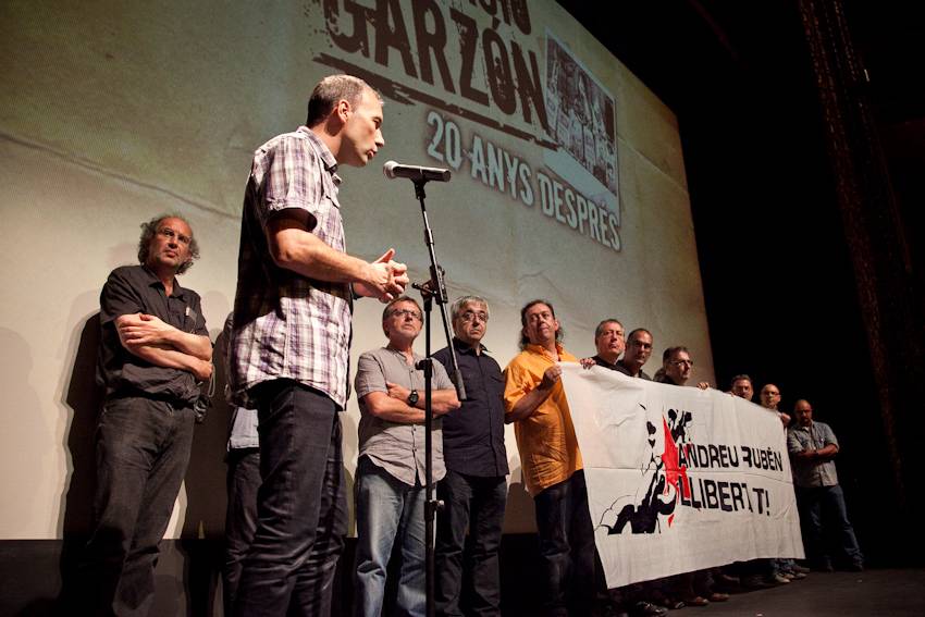 9-J, Olot: Homenatge als encausats del 92 i estrena del documental "Operació Garzón contra l'independentisme català"