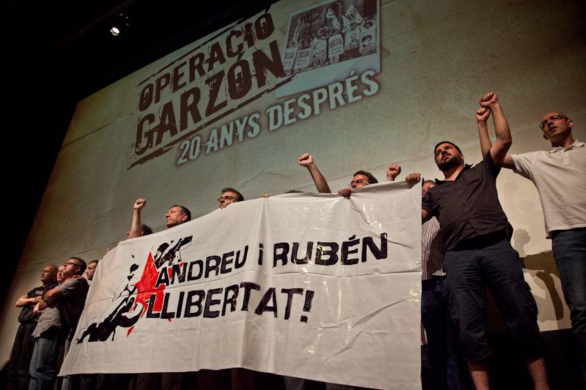 9-J, Olot: Homenatge als encausats del 92 i estrena del documental "Operació Garzón contra l'independentisme català"