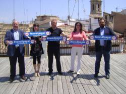 Representants de les 5 formacions independentistes del País Valencià