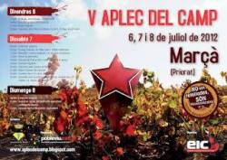 Cartell del V Aplec del Camp