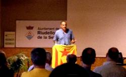 Ramon Piqué, antic membre dels CSPC i actual portaveu de Memòria contra la Tortura