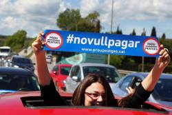 La campanya "No vull pagar" va tenir molta força arreu del país l'any passat
