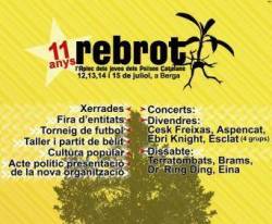 Cartell del Rebrot 2012