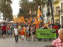 La Marxa cap a la Independència aquest dissabte a Badalona