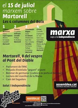 Cartell amb el programa d'actes