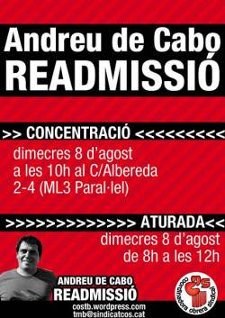 Andreu readmissió