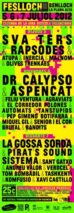 Cartell del Feslloch d'enguany