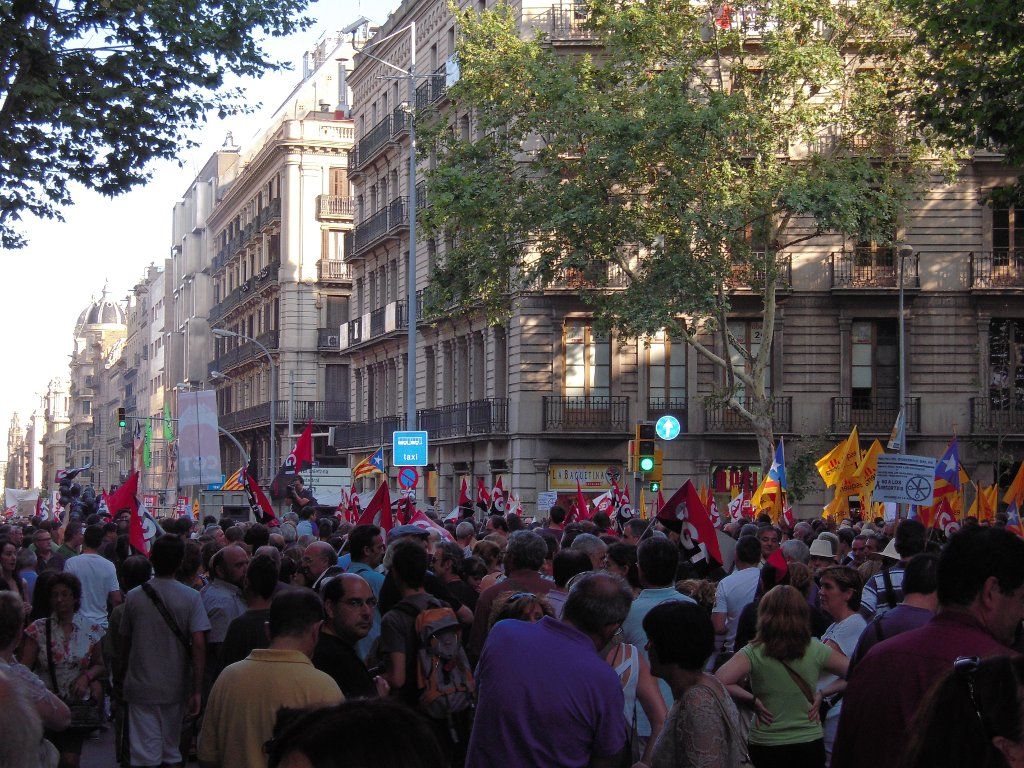 Manifestació de Barcelona