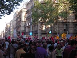 Manifestació de Barcelona