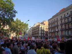 Manifestació de Barcelona