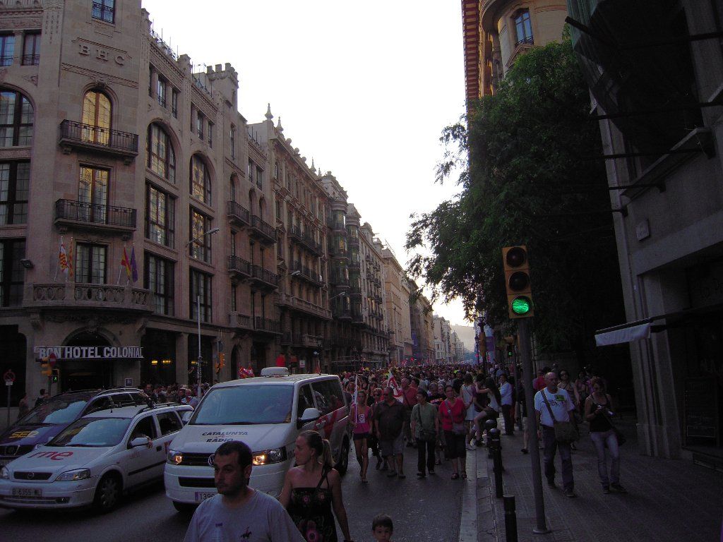 Manifestació de Barcelona