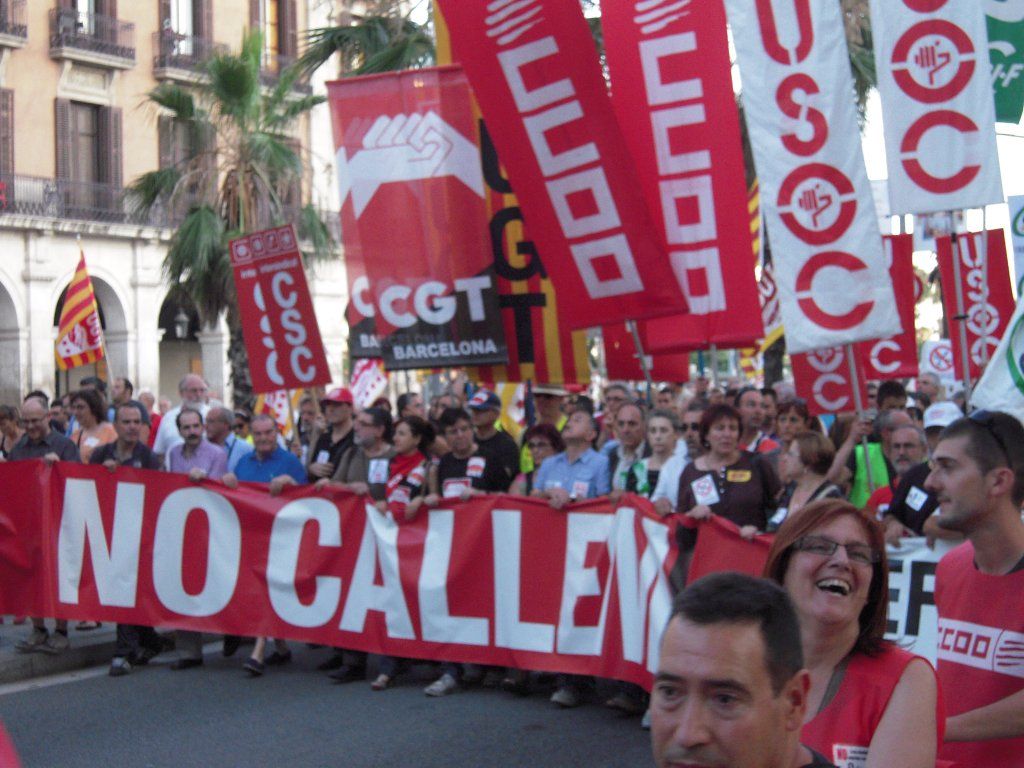 Capçalera de la manifestació