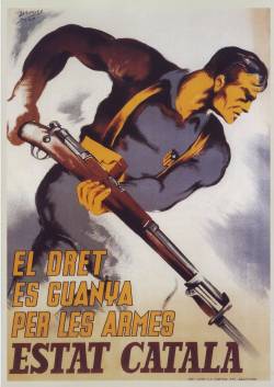 Cartell del partit Estat Català durant la Guerra dels tres anys  (1936-1939)