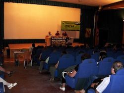 Salvador Carbó i Manel Alves durant la presentació de l'ANC
