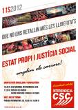 11-S Cartell de la Intersindical-CSC