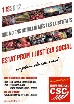 11-S Cartell de la Intersindical-CSC