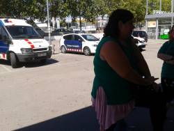 Acció d'expropiació d'aliments a Vilafranca del Penedès