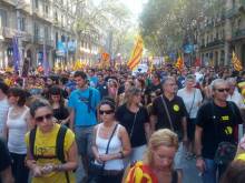 Manifestació de l'Esquerra Independentista