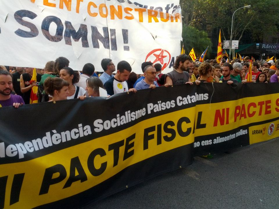 Manifestació de l'Esquerra Independentista