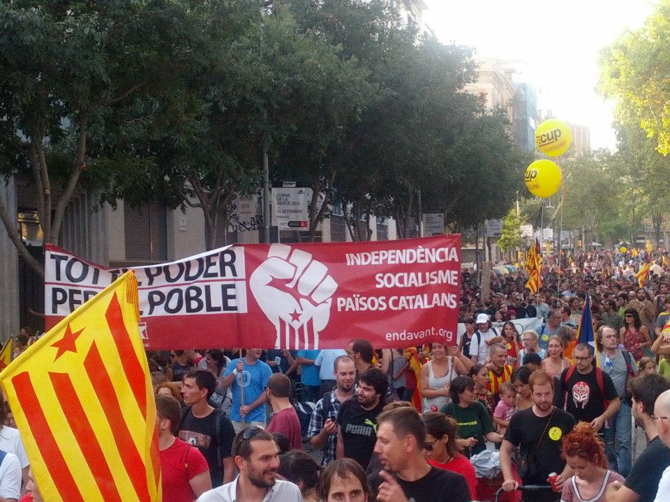 Manifestació de l'Esquerra Independentista