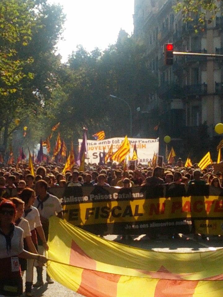 Manifestació de l'Esquerra Independentista