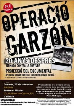 Cartell de la presentació del documental