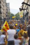 11-S: Manifestació massiva a Barcelona