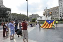 Jornada informativa al centre de Barcelona