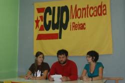 Presentació de la CUP a Montcada i Reixac